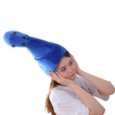 Novelty Funny Tanystropheus Hat Headgear Head Cover Animal Plush Cap Halloween Costume Party Photo Props - INSWEAR